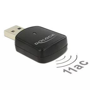   Delock USB 3.0 kétsávos WLAN ac/a/b/g/n Mini Stick 867 Mb/s (DL-12502)