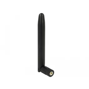   Delock LoRa 863-928 MHz Antenna SMA dugó 0,5 dBi irányított, csuklós csatlakozó, fekete (DL-12542)