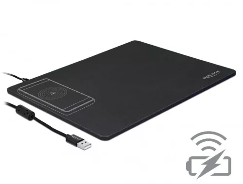 Delock USB egérpad vezeték nélküli töltő funkcióval (DL-12595)