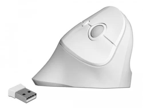 Delock Ergonómikus, vezetéknélküli függoleges USB egér (DL-12596)
