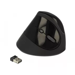   Delock Ergonómikus, vezetéknélküli függoleges USB egér (DL-12599)