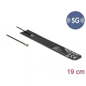   Delock 5G LTE antenna MHF  I kompatibilis apa 0 - 4 dBi mindenirányú FPC (DL-12706)