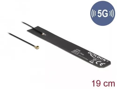 Delock 5G LTE antenna MHF  I kompatibilis apa 0 - 4 dBi mindenirányú FPC (DL-12706)