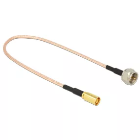   Delock Antennakábel F Csatlakozó > SMB jack 25 cm (DL-13001)