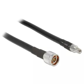   Delock Antennakábel N-dugó > RP-SMA-dugó CFD400 LLC400, 2 m, alacsony veszteség (DL-13020)