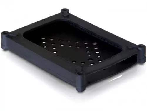 Delock Szilikon védőtok 2.5  HDD-hez, fekete (DL-18178)