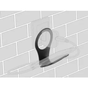   Delock Fekete mobiltelefontöltő tartó csatlakozóaljzathoz (DL-18326)