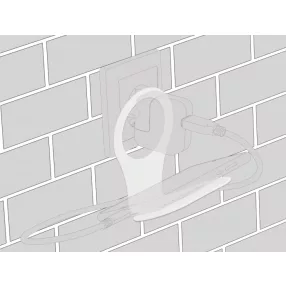   Delock Fehér mobiltelefontöltő tartó csatlakozóaljzathoz (DL-18327)