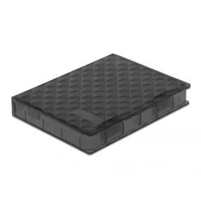 Delock 2.5  HDD / SSD átlátszó védő szürke (DL-18368)