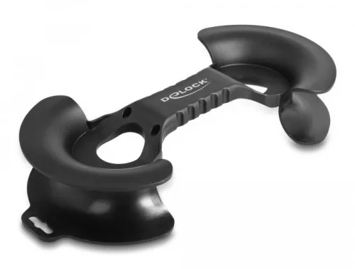 Delock Kábeltekercselő 250 x 115 mm fekete (DL-18434)