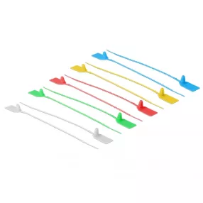   Delock Kábelkötegelok címkével hossz 250 x szélesség 2,7 mm 10 darabos csomagban választható színekb (DL-18827)