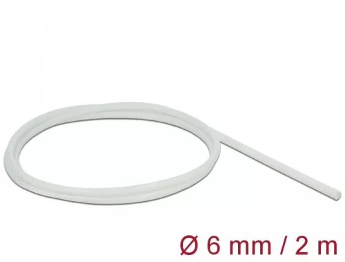 Delock Üvegszálas borítás 2 m x 6 mm fehér (DL-18928)