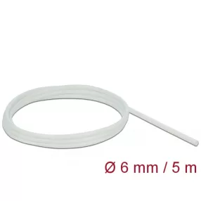 Delock Üvegszálas borítás 5 m x 6 mm fehér (DL-18929)