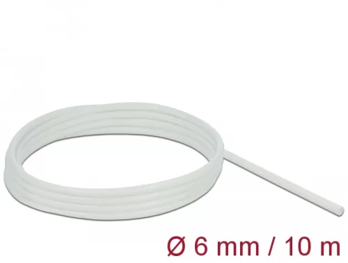 Delock Üvegszálas borítás 10 m x 6 mm fehér (DL-18930)
