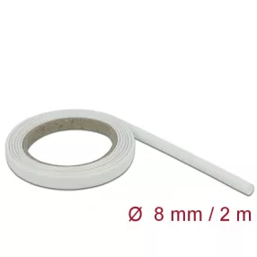 Delock Üvegszálas borítás 2 m x 8 mm fehér (DL-18931)