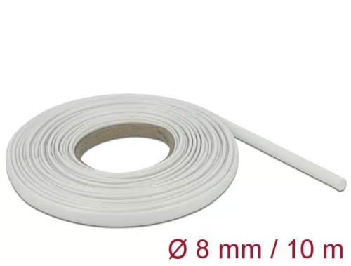 Delock Üvegszálas borítás 10 m x 8 mm fehér (DL-18933)