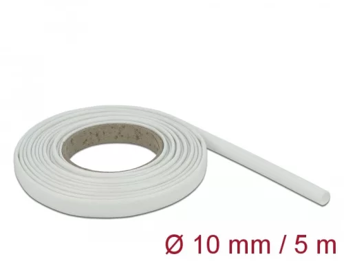 Delock Üvegszálas borítás 5 m x 10 mm fehér (DL-18935)
