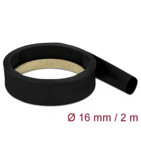 Delock Fekete zsugorcső 2 m x 16 mm (DL-18983)
