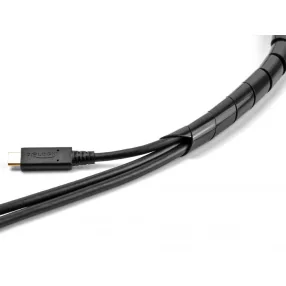   Delock Spirál flexibilis tömlő 2 m x 16 mm fekete (DL-19024)
