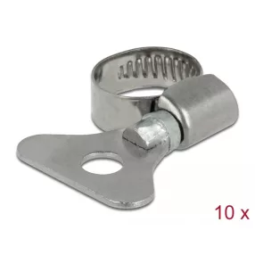   Delock Pillangó tömlő bilincs 10 - 16 mm 10 db. fém (DL-19571)