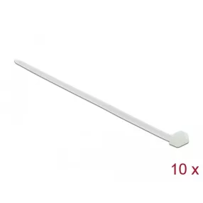   Delock Kábelkötegelő 920 x 9 mm (H x Sz), 10 darab fehér (DL-19703)