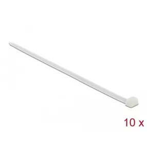   Delock Kábelkötegelő 1020 x 9 mm (H x Sz), 10 darab fehér (DL-19731)