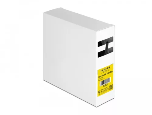 Delock Fekete, hő csökkentő csődoboz 10 m x 4,8 mm (DL-19921)