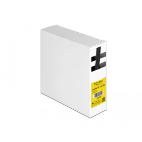   Delock Fekete, hő csökkentő csődoboz 10 m x 9,5 mm (DL-19924)