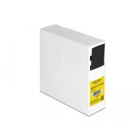   Delock Fekete, hő csökkentő csődoboz 4 m x 25,4 mm (DL-19945)