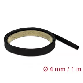   Delock Fekete, hőre szűkülő tubus 1 m x 4 mm méretű szűkülési aránya 4:1 (DL-19998)