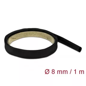   Delock Fekete, hőre szűkülő tubus 1 m x 8 mm méretű szűkülési aránya 4:1 (DL-20658)
