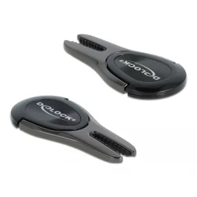   Delock Mini, 4 az 1-ben, antracit univerzális mobiltelefon tartó (DL-20675)