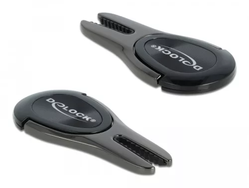 Delock Mini, 4 az 1-ben, antracit univerzális mobiltelefon tartó (DL-20675)