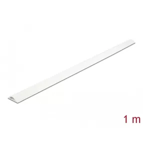   Delock Kábelcsatorna 30 x 8 mm - hossza 1 m, fehér (DL-20704)
