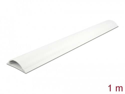 Delock Kábelcsatorna 70 x 20 mm - hossza 1 m, fehér