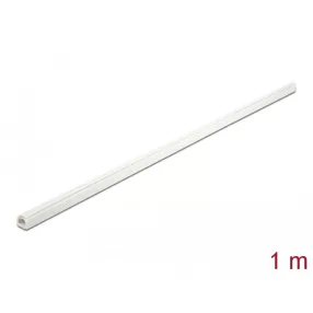   Delock Mini kábelcsatorna önzáró 10 x 10 mm - hossza 1 m fehér (DL-20717)