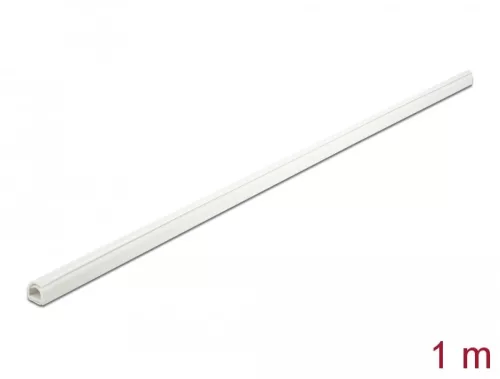Delock Mini kábelcsatorna önzáró 10 x 10 mm - hossza 1 m fehér (DL-20717)