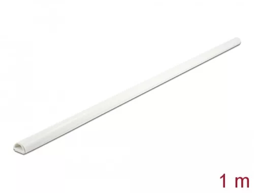 Delock Mini kábelcsatorna önzáró 15 x 11 mm - hossza 1 m fehér (DL-20719)