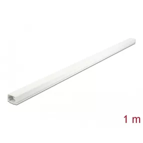   Delock Kábelcsatorna fedéllel 22 x 15 mm - hossza 1 m fehér (DL-20720)