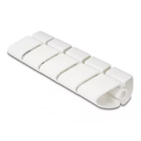   Delock 75 x 45 mm-es kábelcsatornához alkalmas foglalati elem, 5 db. ezüst fehér (DL-20803)