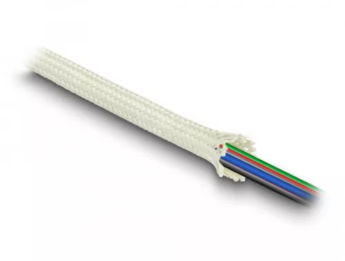 Delock Fonott öv nomex szálakból 2 m x 10 mm fehér (DL-20893)