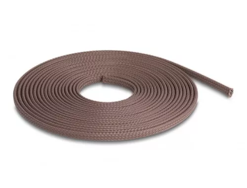 Delock Fonott ujjas rágcsáló biztos nyújtható barna 5 m x 6 mm borító (DL-20903)