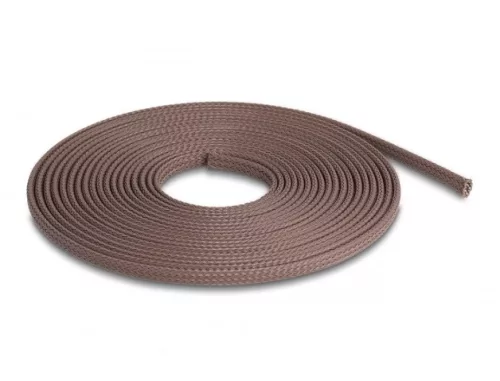 Delock Fonott ujjas rágcsáló biztos nyújtható barna 5 m x 12 mm borító (DL-20904)
