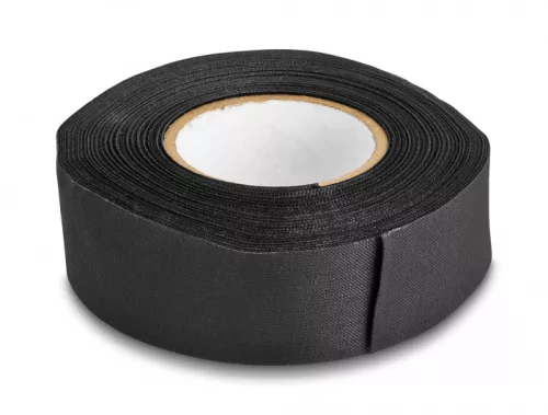 Delock Anyag szalag 25 m x 25 mm szakítható, öntapadós, fekete (DL-20911)