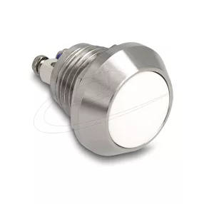   Delock Nyomógomb installáláshoz 12 mm 2 db. csavaros kapocs fehér (DL-22035)