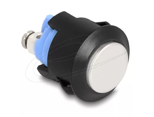 Delock Nyomógomb installáláshoz 16 mm 2 db. csavarhelyes működtető, jó minőségű műanyag zár a csomagban (DL-22045)