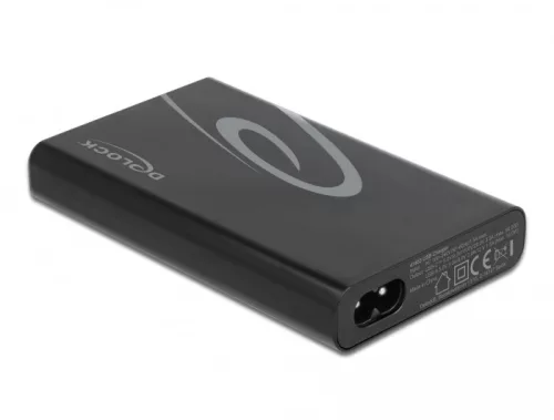 Delock USB töltő 2 db. USB Type-C  PD 3.0 + 1 db. A-típusú USB 60 W-tal (DL-41453)