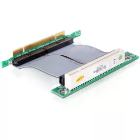   Delock Bővítő kártya PCI 32-Bit > PCI 32-Bit 7 cm-es bal oldali beillesztésű flexibilis kábellel (DL-41793)
