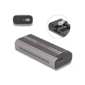   Delock USB Type-C  40 Gbps ház 1 x M.2 NVMe PCIe SSD-hez (DL-42029)