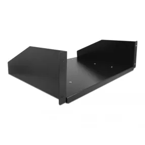 Delock 19  kihúzható tálca, 3U, fekete (DL-42630)